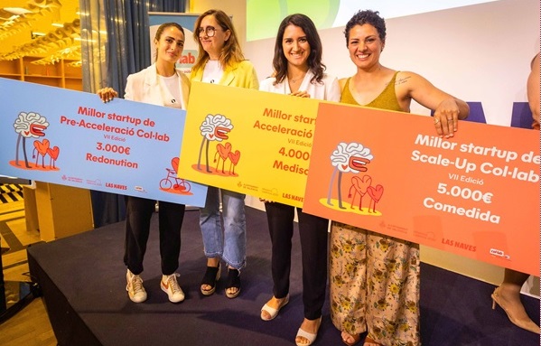 Comedida Coop V, guardonada entre les tres millors startups del Col·lab en innovació empresarial de triple impacte